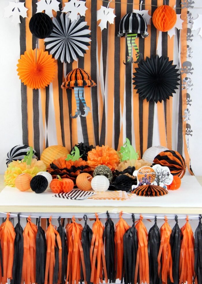 My Party Suppliers Whimsical Halloween Wicked Witch Legs Socks Craft (Assorted_1 Pcs) - Image 2