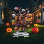 MPS MY PARTY SUPPLIERS® 1pc Self-Standing Haunted Tree Halloween Foil Balloons Giant Scary Halloween Character Ghost, Pumpkin, Skeleton Balloons Halloween Party Floor Decoration ideas - Image 2