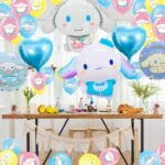 MPS MY PARTY SUPPLIERSĀ® Set of 5 Cute dog shaped foil balloon with big ears, Cartoon character foil balloon birthday, Star balloons, Cartoon theme birthday supplies, Foil balloons decoration ideas - Image 8