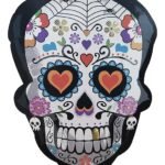 MPS MY PARTY SUPPLIERS® 1pc Halloween Skull Foil balloon Halloween theme foil balloons decorations Kids halloween party supplies