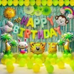 MPS MY PARTY SUPPLIERS® 1Pc Happy Birthday Letter Foil Balloon Happy Birthday Balloon Banner with Ribbon Straw, 16 Inch Alphabet Letters balloons for Wall Backdrop Birthday Decor ideas - Image 12
