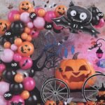 Scary Halloween Pumpkin Ghost Balloon And Cartoon Witch Package Party/Home/Season/Room/Halloween Decoration, Halloween Decoration, Halloween Balloon Kit