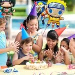 MPS MY PARTY SUPPLIERS® Set of 5 Goku Dragon Ball Z Foil Balloons kit for Birthday Decoration, Superhero Theme Party Item, Balloons for kids Party With Silver Star, Anime Cartoon Foil Balloon - Image 2