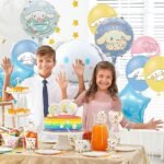 MPS MY PARTY SUPPLIERSĀ® Set of 5 Cute dog shaped foil balloon with big ears, Cartoon character foil balloon birthday, Star balloons, Cartoon theme birthday supplies, Foil balloons decoration ideas - Image 6