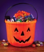 Halloween Trick or Treat Pumpkin Bucket Jack O Lantern Candy Basket Halloween Party Supplies Pumpkin Pails with Handle - Image 4