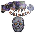 Jagmag® Dead Man Halloween Balloon Arch Garland Kit, Halloween Decoration Balloon Set,Spider Aluminum Balloons, Halloween Party, Decoration, Photography Background - Image 2
