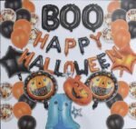 Halloween Decorations Item Balloons Garland Kit - BOO Balloon Set for Halloween , Spooky Balloon Decoration Set for Halloween Party Decorations Supplies, Halloween Decoration