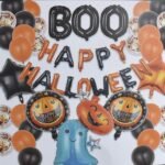 Halloween Decorations Item Balloons Garland Kit - BOO Balloon Set for Halloween , Spooky Balloon Decoration Set for Halloween Party Decorations Supplies, Halloween Decoration
