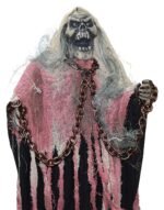 Scary Halloween Decorations Screaming Induction Glowing Pendant Big Ghost Skeleton Wizard for Halloween Haunted Home Decor Party - Image 2