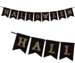 MPS My Party Suppliers 39pc Halloween Party Decor, Halloween balloons for kids, plates, glasses, straws, banner, halloween decoration ideas, pumpkin party ideas, horror theme - Image 4