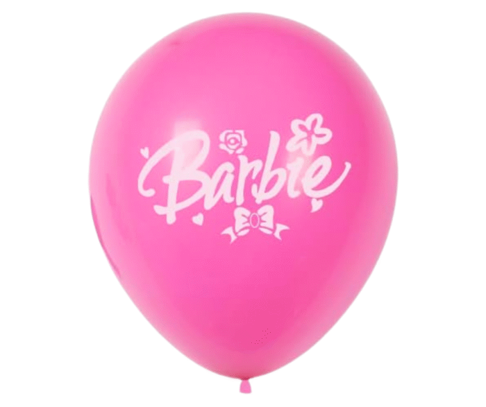 MPS My Party Suppliers 10pcs Barbie Theme latex Balloons for Birthday Decoration, Princess Theme Party, Balloons for girls Party Decoration, Cartoon latex Balloon, Barbie doll Princess balloons - Image 7