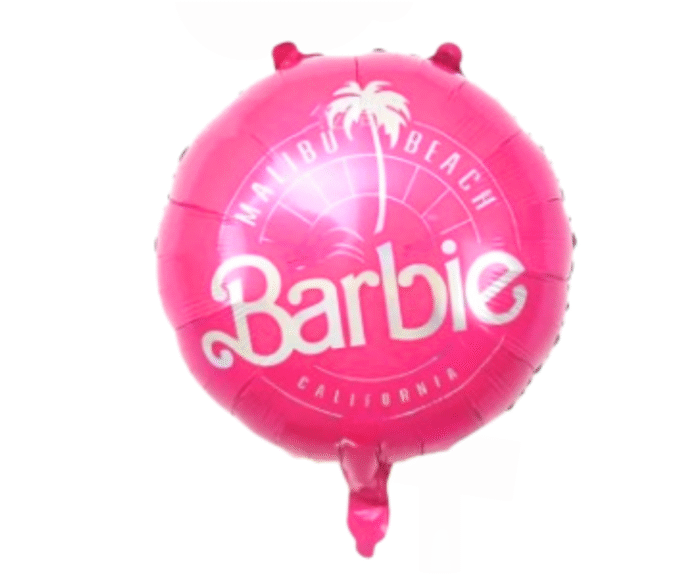 MPS My Party Suppliers Set of 6 Barbie Theme Foil Balloon for Birthday Decoration, Princess Theme, Balloons girls Party, Barbie Balloon Set for girls, Barbie doll Princess balloon, barbie pink balloon - Image 3
