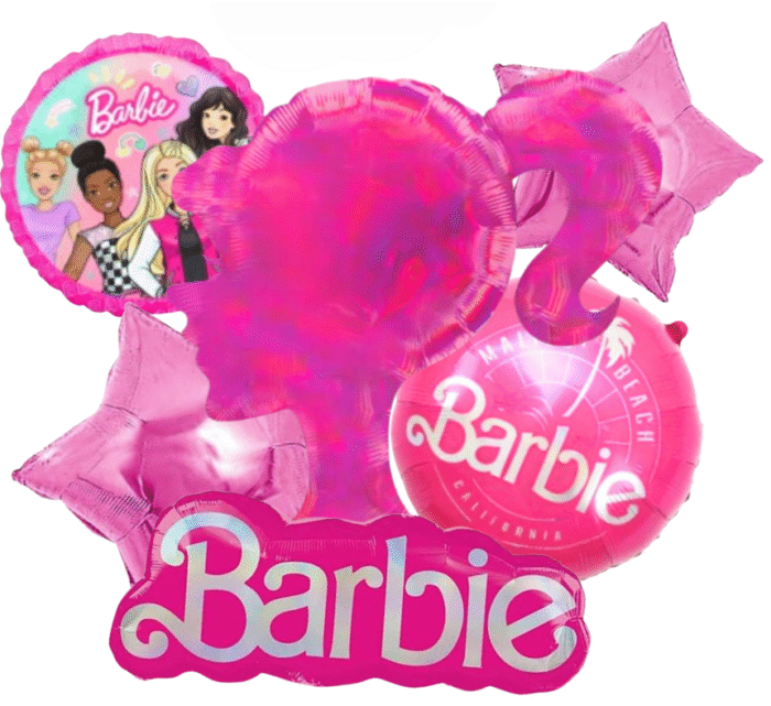Candle Holder - 2024-11-13T140325.394 MPS My Party Suppliers Set of 6 Barbie Theme Foil Balloon for Birthday Decoration, Princess Theme, Balloons girls Party, Barbie Balloon Set for girls, Barbie doll Princess balloon, barbie pink balloon - Image 1