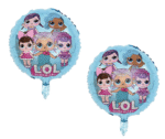 MPS MY PARTY SUPPLIERS® Set of 5 lol surprise doll foil balloons for decoration, cartoon princess doll theme balloons, lol doll balloon garland, doll balloons for Girls Party - Image 6
