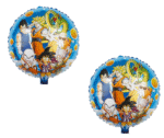 MPS MY PARTY SUPPLIERSĀ® Set of 5 Goku Dragon Ball Z Foil Balloons kit for Birthday Decoration, Superhero Theme Party Item, Balloons for kids, Blue Star balloon, Anime Cartoon Foil Balloon - Image 3