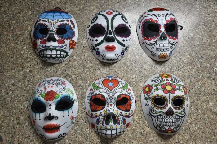 Halloween Printed Face Mask - Image 1