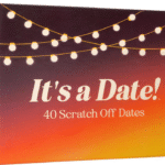 MPS MY PARTY SUPPLIERS® Fun & Romantic Date Night Ideas – Surprise Challenges, Conversation Starters, and Activities – Couples Gift for Anniversary, Valentine’s Day, or at-Home Dates
