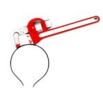 MPS MY PARTY SUPPLIERS 1pc Halloween Wrench Headband, Bloody Wrench Headband, Costume Party Accessory, Pipe Wrench Hairband for Halloween Party, Halloween costume, Halloween Hair makeup - Image 5