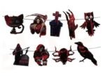MPS My Party Suppliers Happy Halloween Ghost Banner, Halloween Banner Garland, Witch Decoration for Halloween, Halloween Paper Hanging, Halloween Hanging Decoration, halloween banner - Image 4