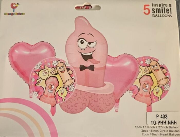 Party Balloon Adult Balloon Decor Bachelorette Night, Adult Party Decoration Naughty Balloons - Image 3