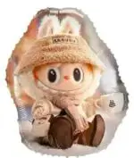 MPS MY PARTY SUPPLIERS® Set of 5 Cartoon Foil Balloon Kids Party Cartoon Theme Monster Bunny Doll Plush Toy Birthday Gift Star Foil Balloon Foil Balloons for kids Birthday Decoration - Image 2