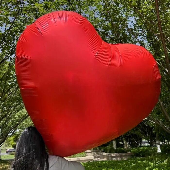 WhatsApp Image 2025-07-26 at 14.12.34 MPS MY PARTY SUPPLIERS® 1pc 63inch Jumbo Heart Shaped Balloon Huge Red Heart Foil Balloons for Valentines Day Engagement Wedding Anniversary Birthday Decoration Love Theme Large heart foil Balloons - Image 1