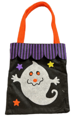 Halloween Ghost Candy Halloween Goody Bags |Trick or Treat Halloween Candy Baskets| Halloween Pumpkin Treat Bag Trick Or Treat Halloween Basket | Party Accessories Props Felt Fabric - Image 5