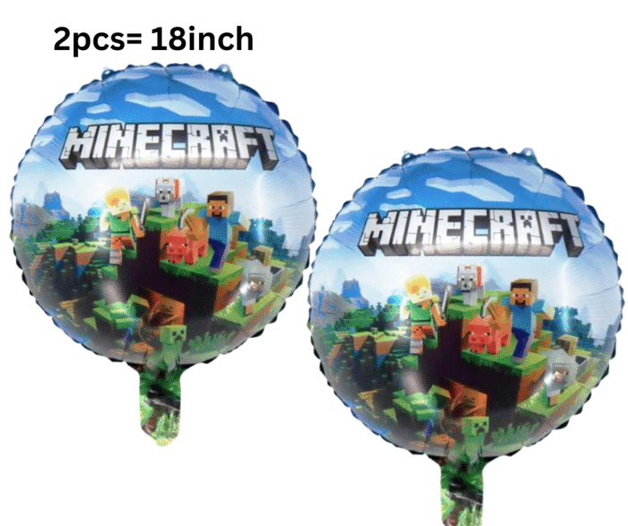 MPS MY PARTY SUPPLIERS® 19pcs Video game theme foil and latex balloons kit for kids little gamers birthday decoration, Happy birthday paper banner, Game theme, Balloons for kids party decoration - Image 11