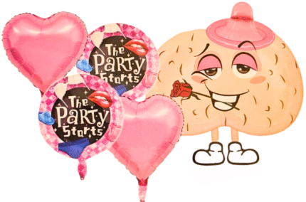 Party Balloon Adult Balloon Decor Bachelorette Night, Adult Party Decoration Naughty Balloons