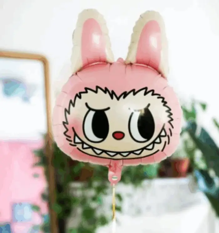 MPS MY PARTY SUPPLIERS® Set of 5 Cartoon Foil Balloon Kids Party Cartoon Theme Monster Bunny Doll Plush Toy Birthday Gift Star Foil Balloon Foil Balloons for kids Birthday Decoration - Image 2