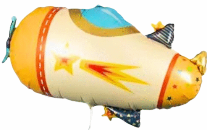 balloon - 2025-07-26T100503.651 MPS MY PARTY SUPPLIERS® 1pc 58 * 86cm Airplane Foil Balloon, Aviation theme birthday decoration, Aeroplane foil balloons, Vintage Air plane Travel Theme Balloon decor, Large Airplane Shaped Balloon - Image 1