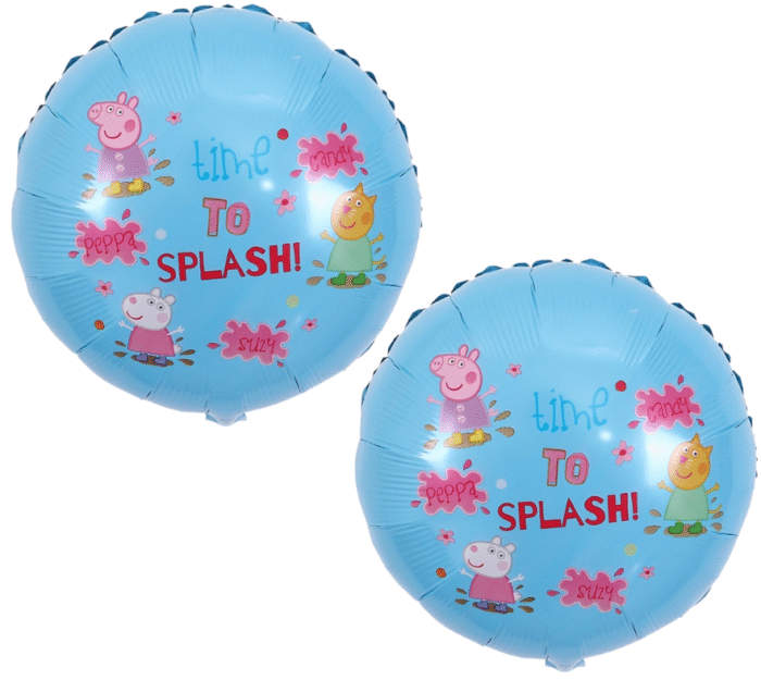 MPS MY PARTY SUPPLIERS® Set of 5 Peppa pig foil balloons, Cartoon Character Foil Balloon for Kids Birthday Decoration Foil Balloons Decoration for Boys Girls Children Toddlers - Image 3