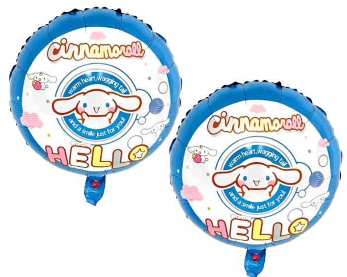 MPS MY PARTY SUPPLIERS® Set of 5 Cute dog shaped foil balloon with big ears, Cartoon character foil balloon birthday, Star balloons, Cartoon theme birthday supplies, Foil balloons decoration ideas - Image 3