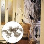 Skeleton Hand Garland Decor, Skeleton Bone Halloween Decoration, Hanging Skeleton Hands, Bone Hands Halloween Decorations, Scary Skeleton Hands Garland Necklace Halloween Party (Set of 8) - Image 7