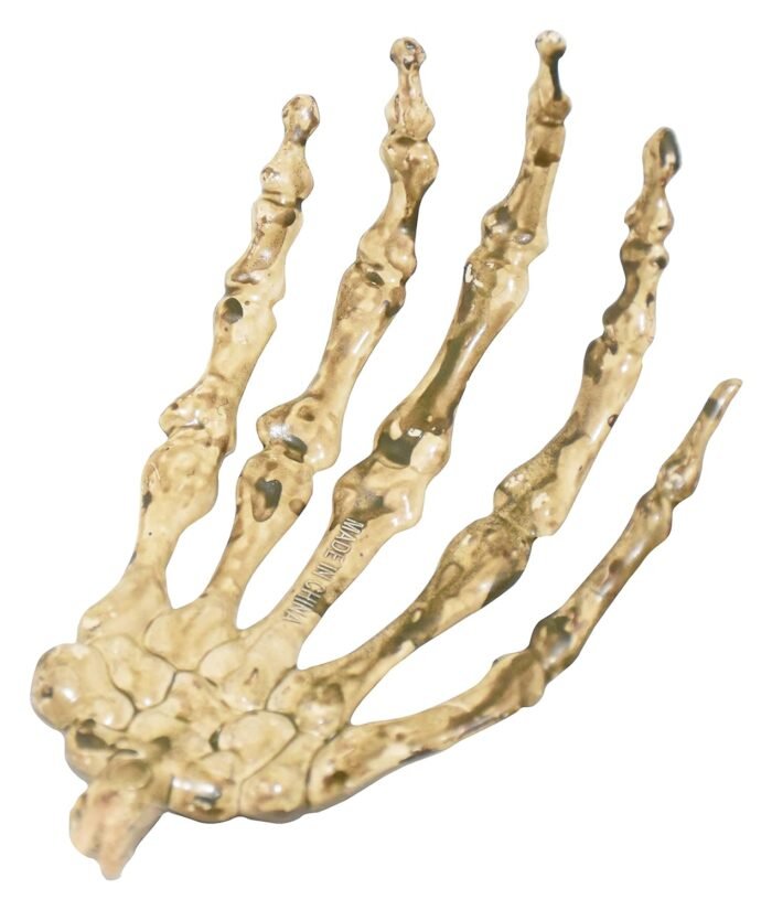 Skeleton Hand Garland Decor, Skeleton Bone Halloween Decoration, Hanging Skeleton Hands, Bone Hands Halloween Decorations, Scary Skeleton Hands Garland Necklace Halloween Party (Set of 8) - Image 5