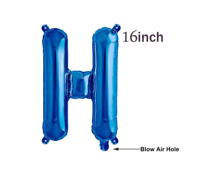 MPS MY PARTY SUPPLIERS® Blue Happy Birthday Letter Foil Balloons Decoration for Birthday Foil balloons for birthday decoration Happy Birthday Letters Foil Balloon Set For Decoration - Image 6