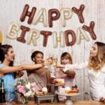 MPS MY PARTY SUPPLIERS®16 Inch 13Pcs Brown - Cream Happy Birthday Letter Foil Balloon, Birthday Party Supplies Happy Birthday Balloons for Party Decoration, Happy Birthday Balloons set, Birthday Theme Decorations Kit - Image 3