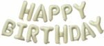 MPS MY PARTY SUPPLIERS®16 Inch 13Pcs Happy Birthday Letter Foil Balloon, Birthday Party Supplies Happy Birthday Balloons for Party Decoration, Happy Birthday Balloons set, Birthday Theme Decorations Kit