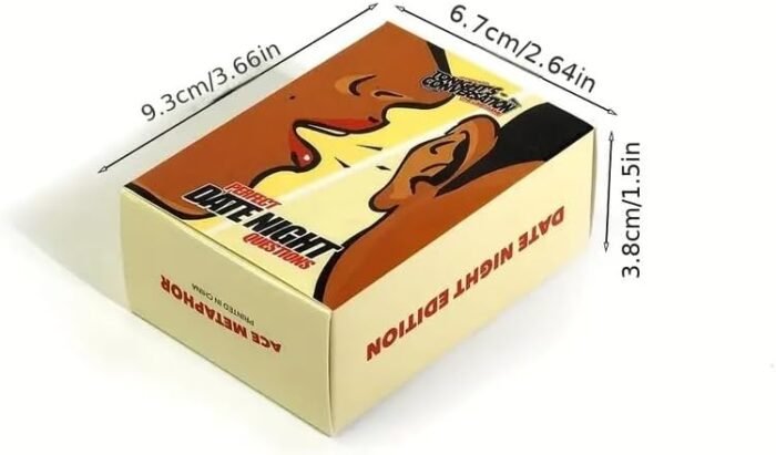 MPS MY PARTY SUPPLIERS® Perfect Couples Card Game – Deep, Fun & Flirty Questions for Date Nights or Late-Night Talks |Fun, Romantic, and Conversation Card Game – Perfect Couples Gift (Ages: 12+ Years) - Image 2