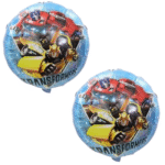 MPS MY PARTY SUPPLIERSĀ® Set of 5 Robot Shape Foil Balloon Foil Balloons for kids birthday Party Decoration, robot Balloon, Tech Theme, Robot-Theme Birthday, Silver star foil balloons - Image 7