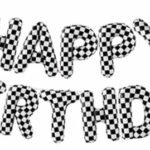 MPS MY PARTY SUPPLIERS®16 Inch 13Pcs Football Theme Happy Birthday Letter Foil Balloon, Birthday Party Supplies Happy Birthday Balloons for Party Decoration, Happy Birthday Balloons set, Birthday Theme Decorations Kit
