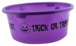 MPS My Party Suppliers Halloween Trick or Treat Pumpkin Bucket Lantern led Halloween Pumpkin Candy Basket Bucket Child Trick or Treat Big Candy Bag Home Halloween Party Tree Light Decor (Purple) - Image 5