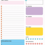 MPS MY PARTY SUPPLIERS® 1pc Daily Planner, Undated, To Do List, Notebook, Work Diary Ideal for Home Office Fancy Stationery Items Daily Planner for Goal Planning and Task Management