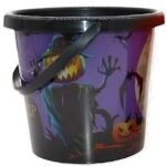 MPS My Party Suppliers 1 pc. Pumpkin Basket with Strap, Candy Jar, Pumpkin Candy Bucket/Basket Halloween Decor, Halloween Pumpkin Bucket Purple, Halloween Candy Basket for Kids, Halloween Decoration - Image 5