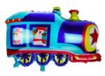 MPS My Party Suppliers 1pc Self standing Train Engine Foil Balloon for kids, Toy Train Balloons for kids Party Decoration, Train Shape Foil Balloon, Train theme, Transportation Theme, Baby shower - Image 3