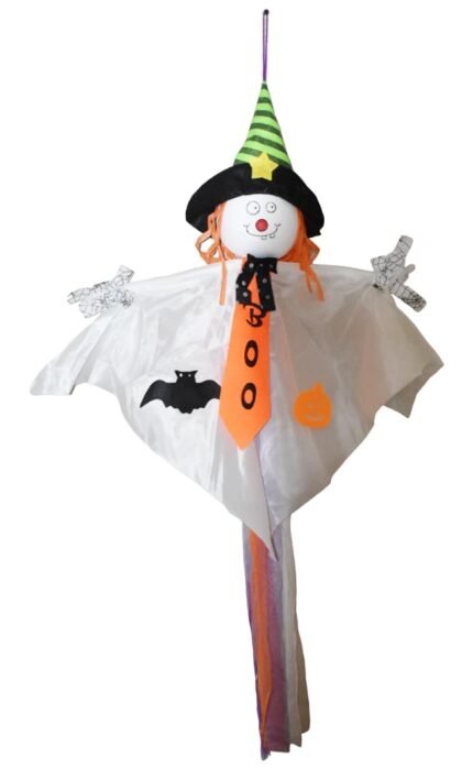 Cute Ghost Boo Scarecrow Doll Halloween Decoration Pumpkin Hanging Halloween Decoration for Car Home Door Window, Halloween Decoration, Halloween Decor for Home