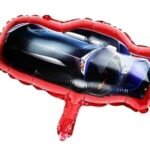 MPS My Party Suppliers 1pc Cars 3 Jackson Storm Car Foil Balloon, Dark Blue Car Balloons for kids Party Decoration, Car Shape Foil Balloon, Car, Transportation Theme, Baby shower decor