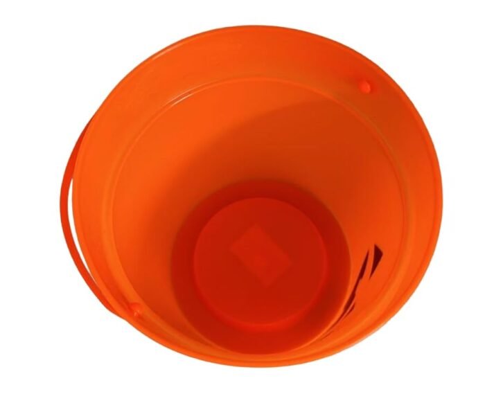 1 PCS Halloween Pumpkin Bucket Pumpkin Candy Holder Party Supplies for Decor Halloween Supplies Goody Candy Basket Halloween Candy for Kids Trick or Treat Candy Bucket with Handle - Image 2