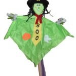 Cute Witch Boo Scarecrow Doll Halloween Decoration Pumpkin Hanging Witch Ghost Doll Halloween Decoration for Car Home Door Window, Halloween Decoration, Halloween Decor for Home