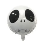 Halloween Balloons Decorations | Skeleton Ghost Balloons with Black Star Balloon, Halloween Skeleton Theme Foil Balloon/Haunted Balloon/Skeleton Balloon - Image 2